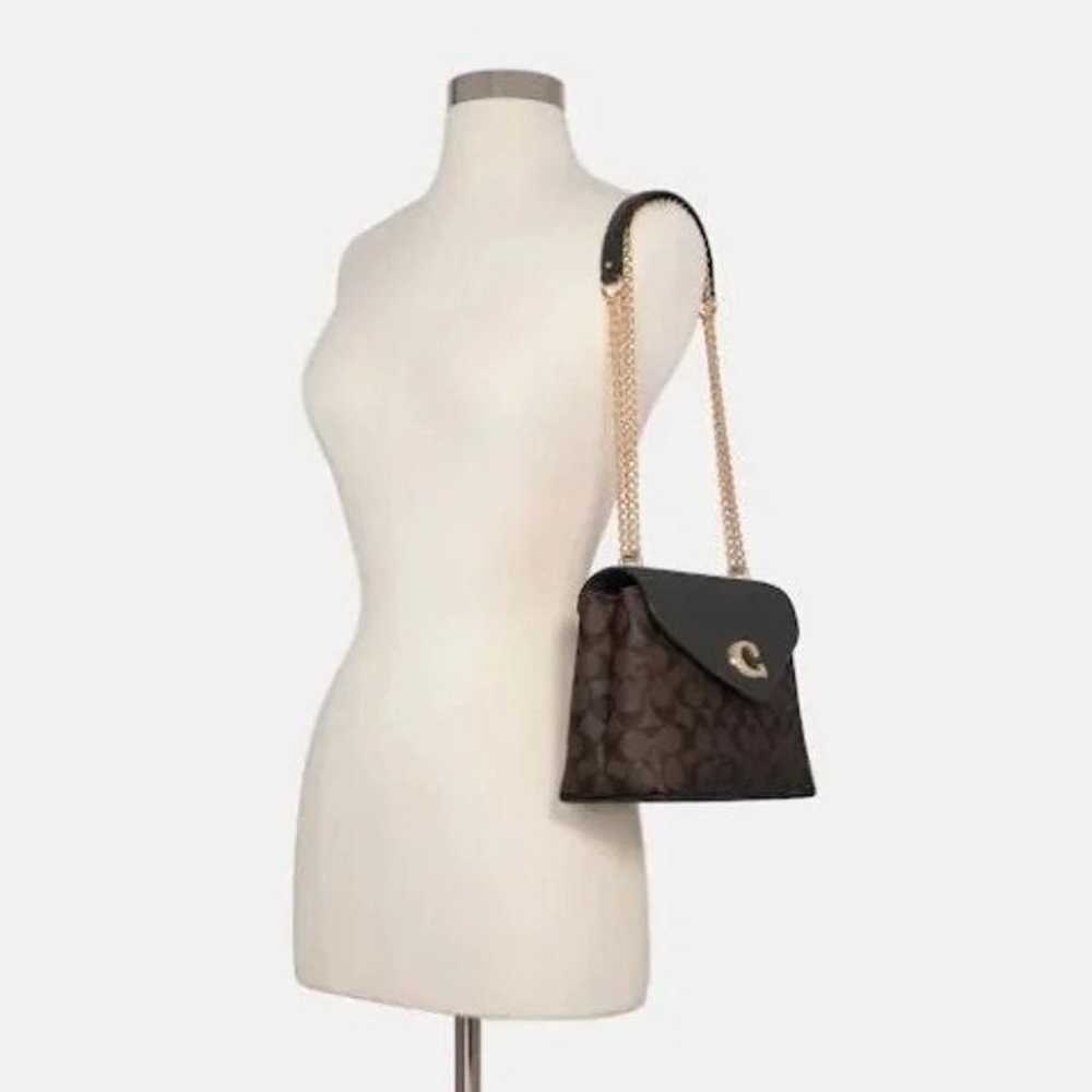 Coach Tammie Shoulder Bag In Signature Canvas - image 12