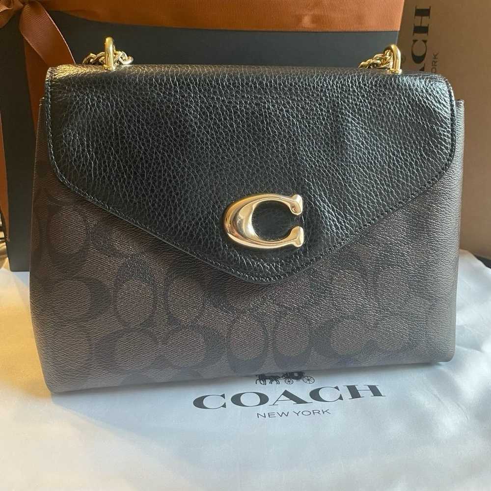 Coach Tammie Shoulder Bag In Signature Canvas - image 1