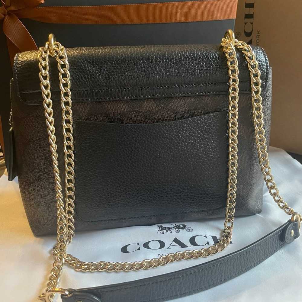 Coach Tammie Shoulder Bag In Signature Canvas - image 2