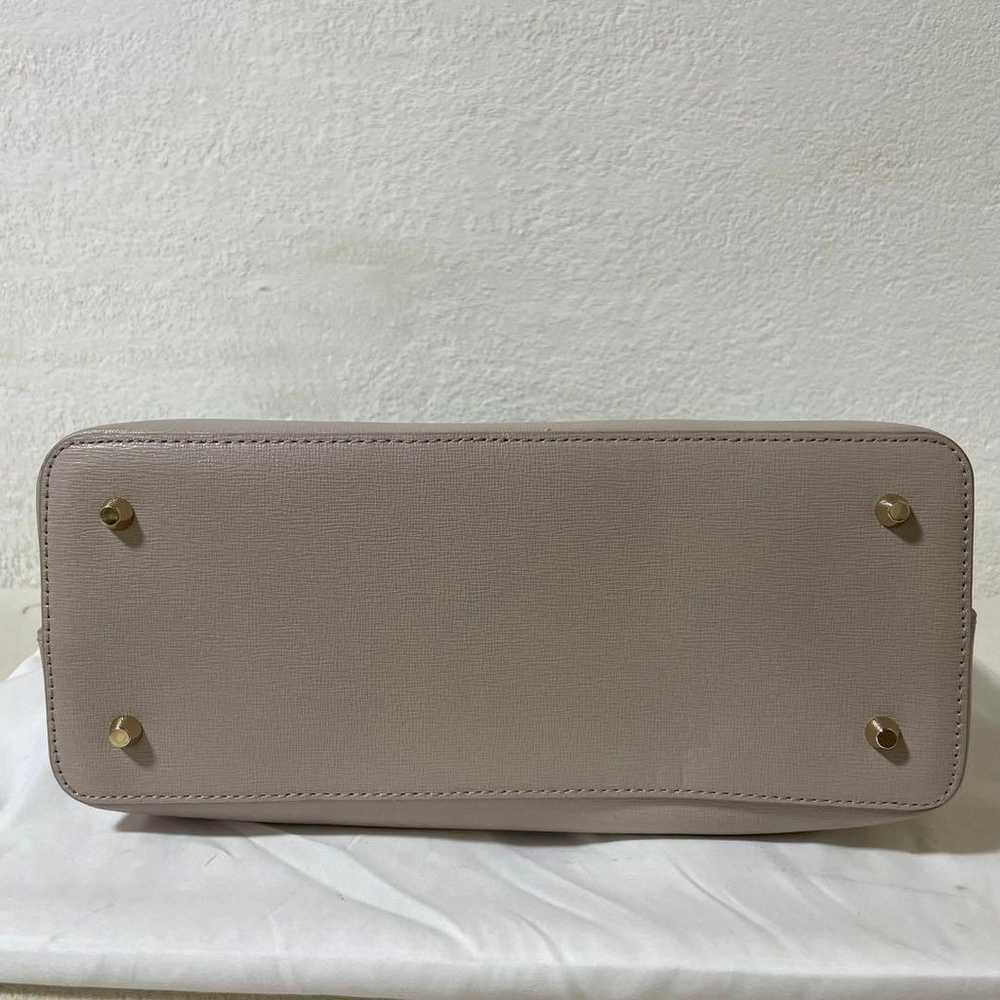 【Excellent Condition】FURLA Handbag 2WAY Leather B… - image 8