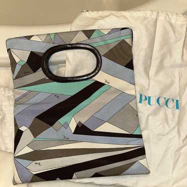 Emilio Pucci authentic clutch foldover bag