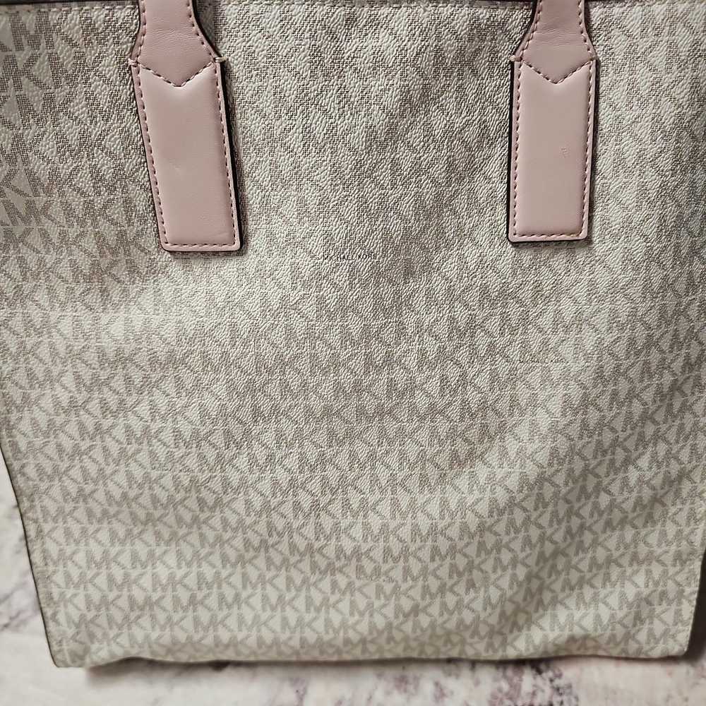 Pink Michael Kors Tote - image 3