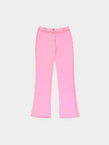 Miu Miu SS 2000 Pink Zip Waist Pants