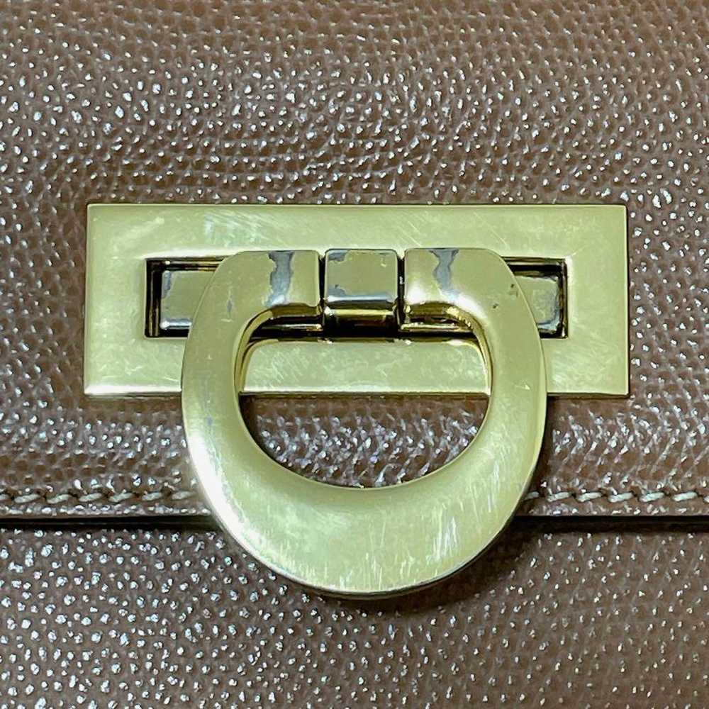 Carbotti Handbag 243 in Tan with shoulder strap. - image 8