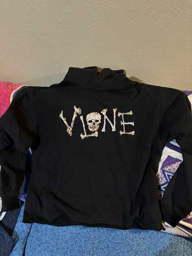 Vlone Blond Black Bones Hoodie - image 1