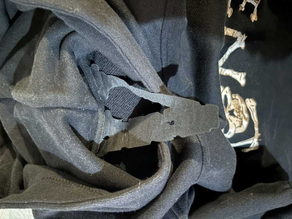 Vlone Blond Black Bones Hoodie - image 3