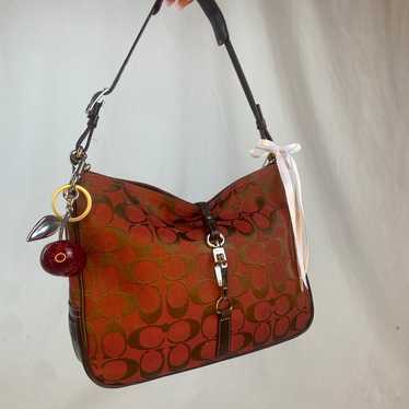 coach hampton clip hobo bag - image 1