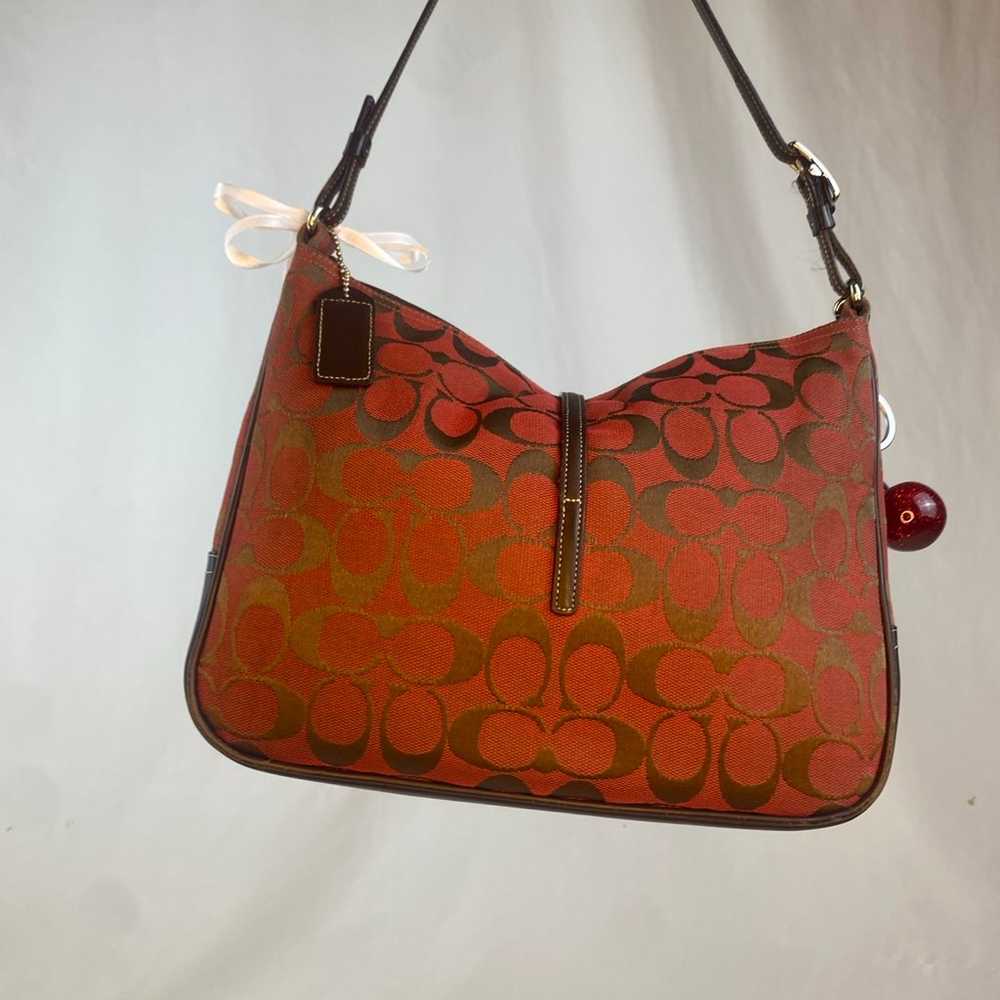 coach hampton clip hobo bag - image 4