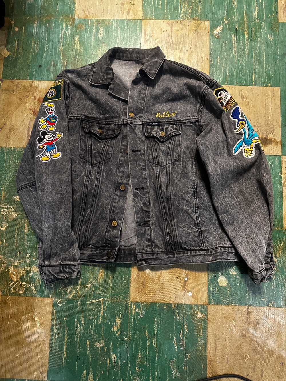 80’s HARD ROCK GUESS DENIM JACKET - image 3