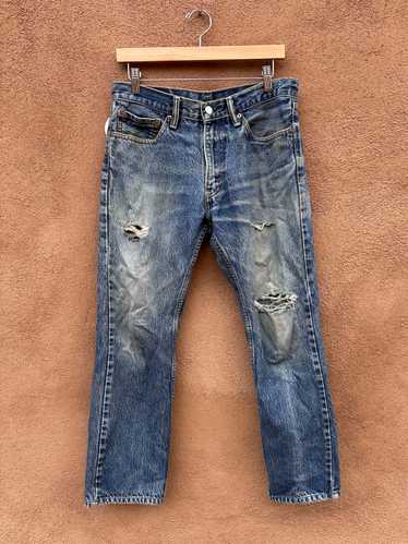 Levi's 505 Distressed Jeans 31x30