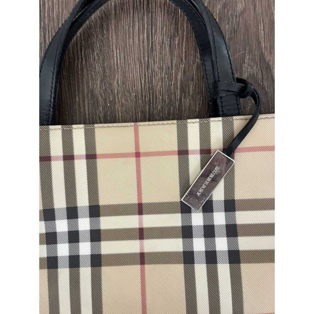 Burberry Handbag Nova Check Coated Canvas Satchel… - image 9