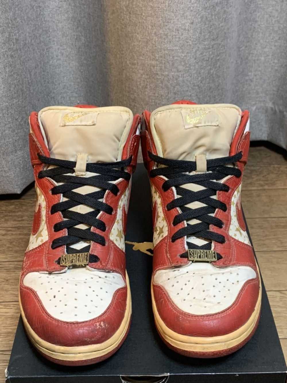 Nike × Supreme Supreme x Dunk High Pro SB Red 2003 - image 6