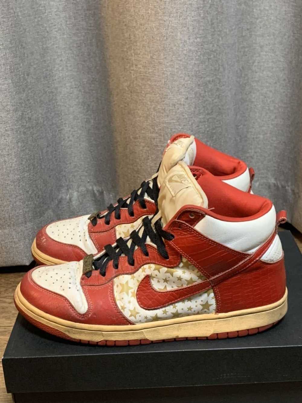 Nike × Supreme Supreme x Dunk High Pro SB Red 2003 - image 7