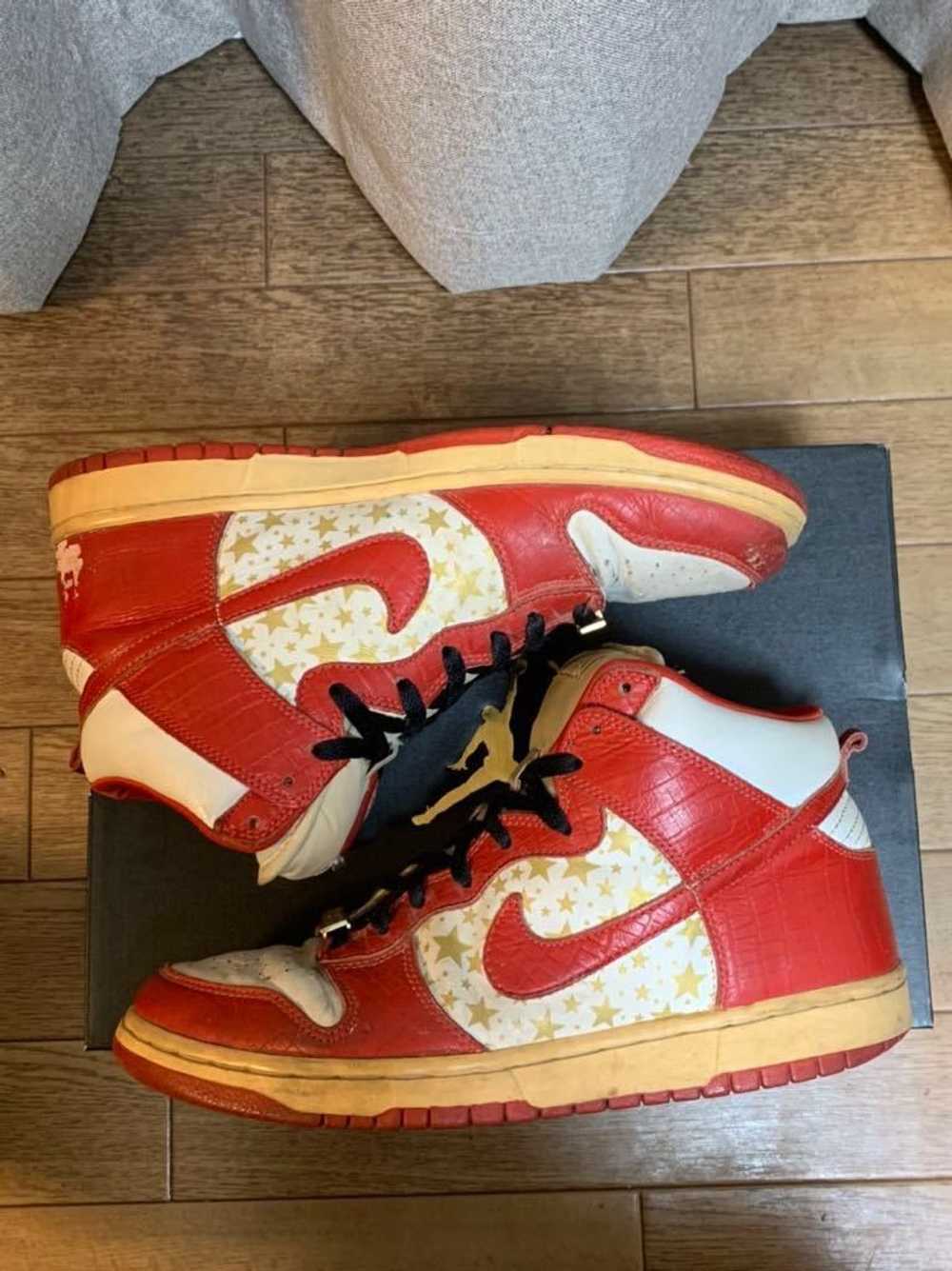 Nike × Supreme Supreme x Dunk High Pro SB Red 2003 - image 8