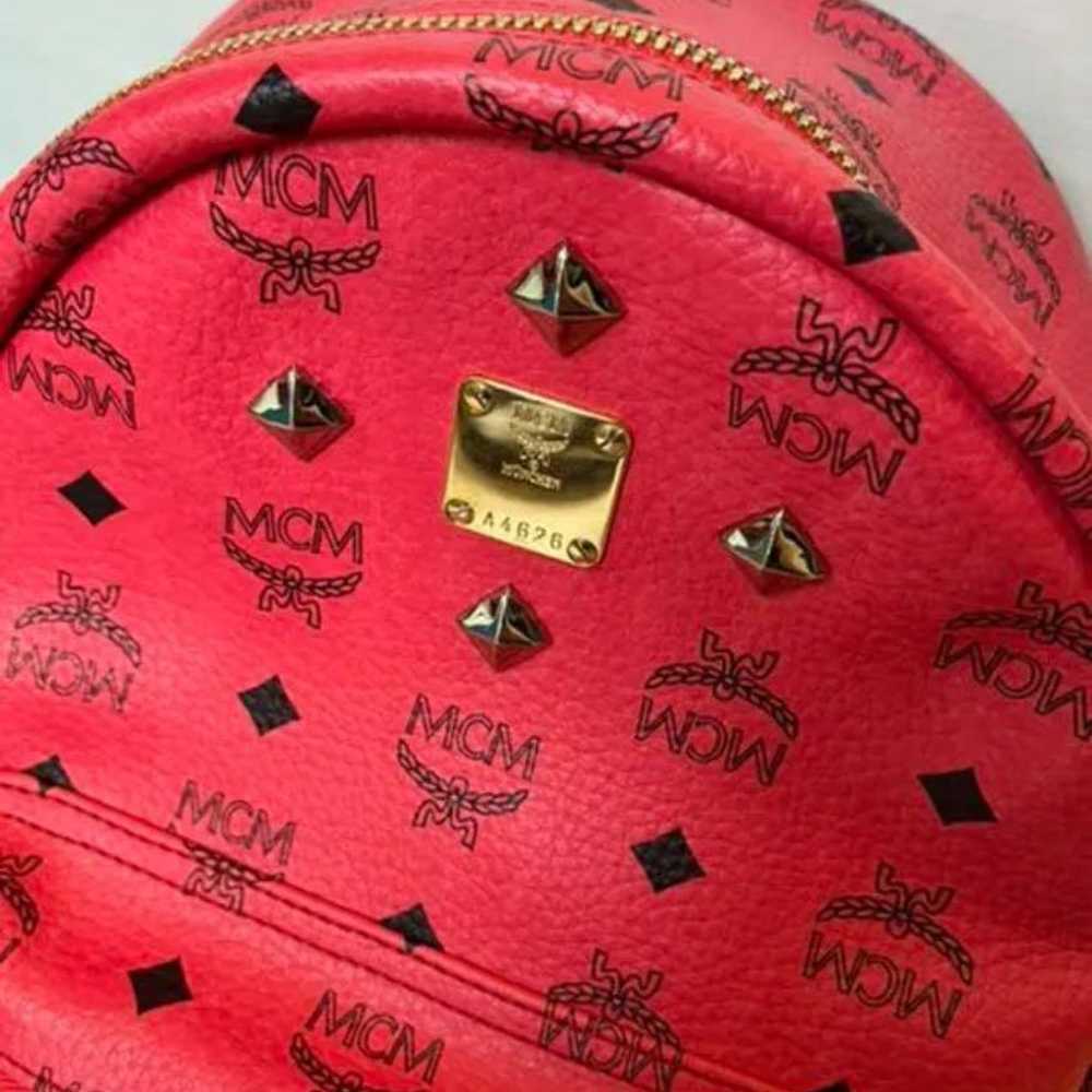 MCM backpack pink - image 3