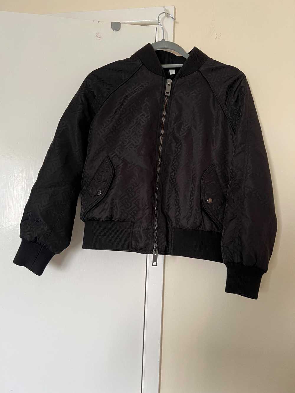 Product Details Burberry Black Monogram Bomber Ja… - image 2