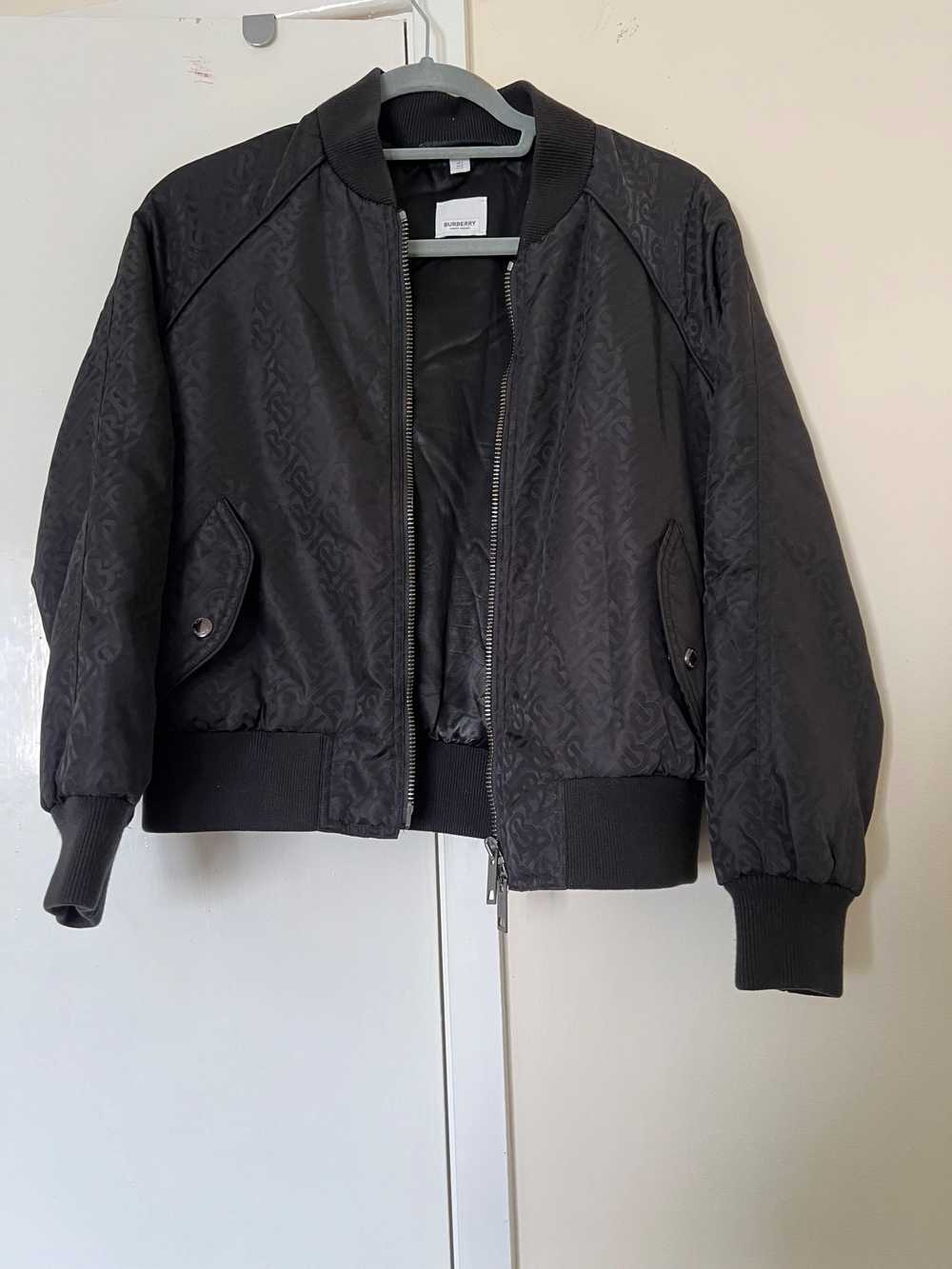 Product Details Burberry Black Monogram Bomber Ja… - image 4