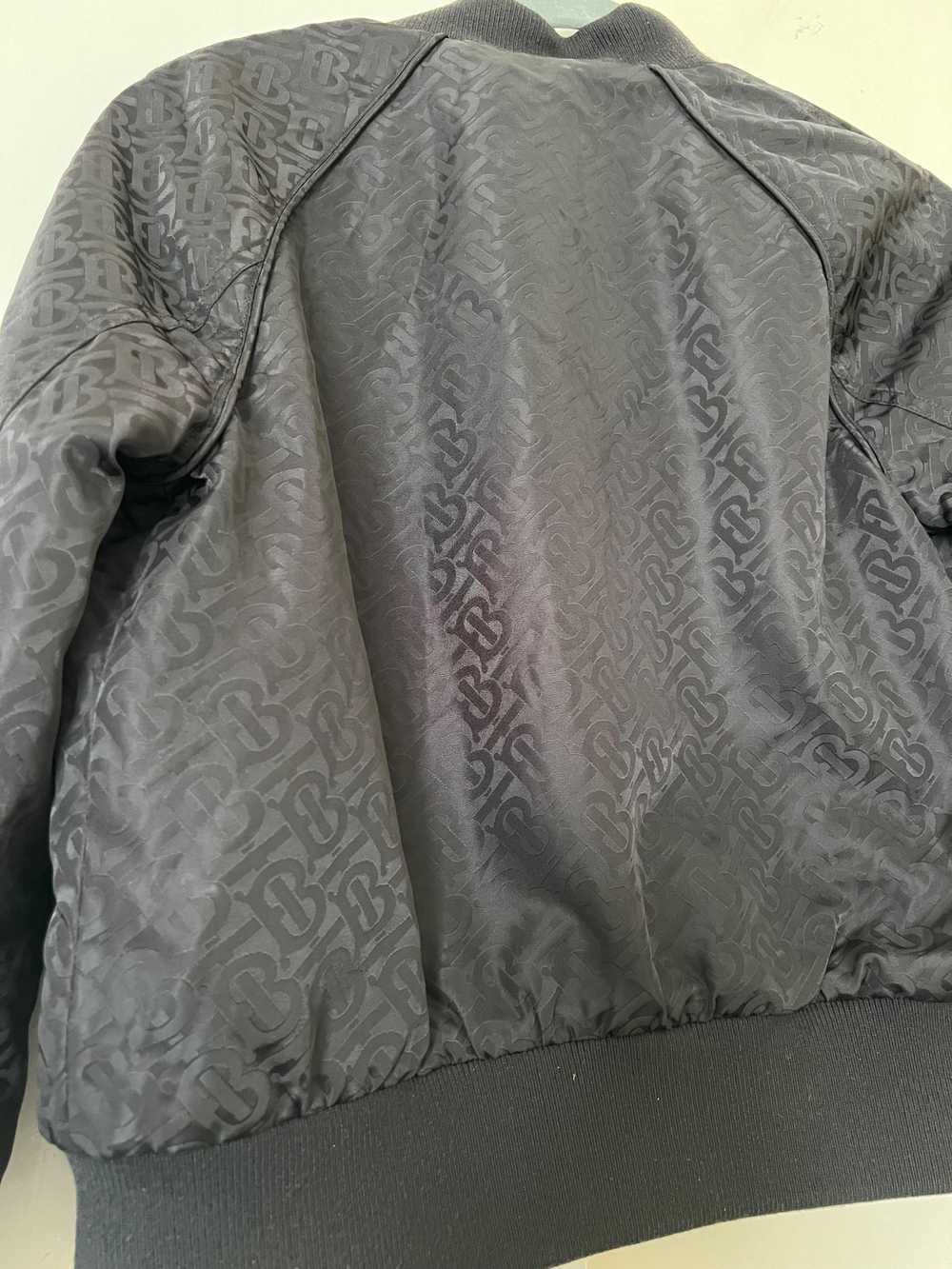 Product Details Burberry Black Monogram Bomber Ja… - image 5