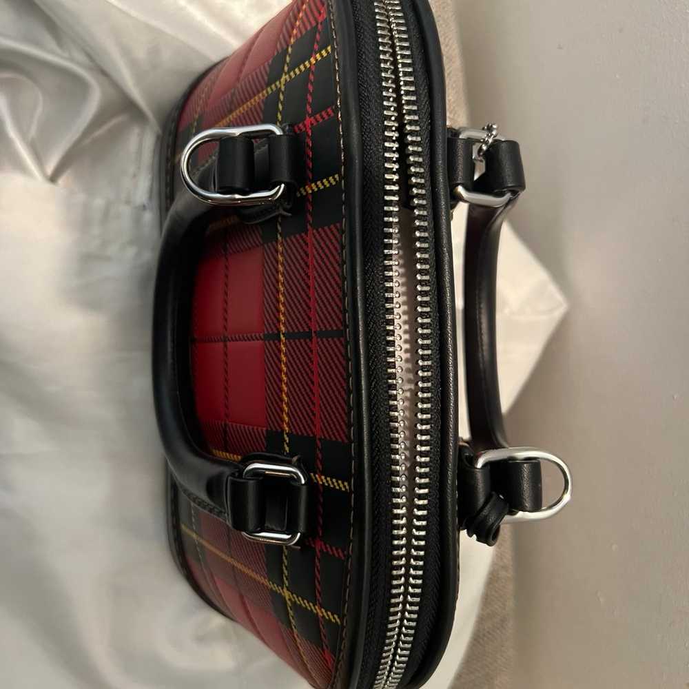 Coach Revel 24 in Red Plaid - image 4