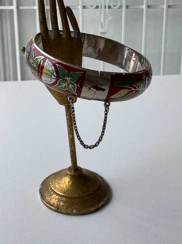 Vintage cloisonné bangle