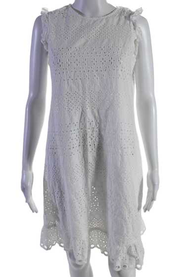 J. Mclaughlin Women's Sleeveless Eyelet Tiered Min