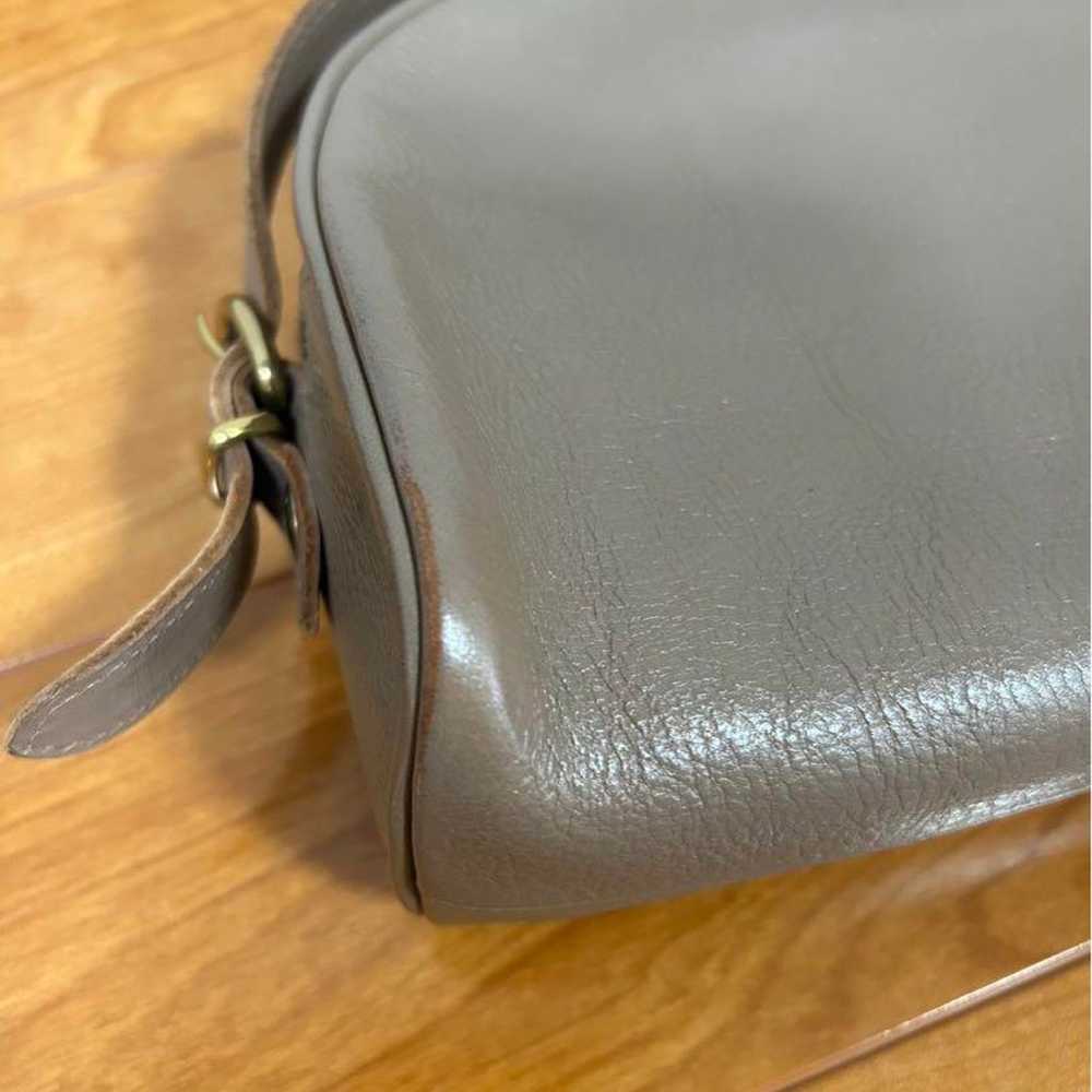 IL BISONTE Gray Leather Bag with Storage Bag - image 2