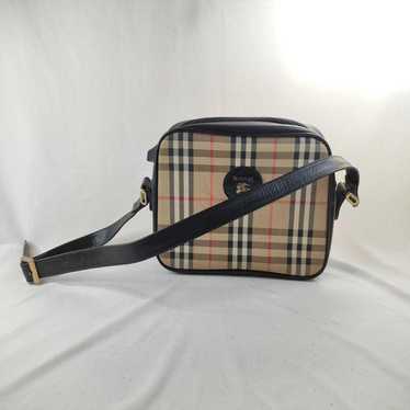 BURBERRY Nova Check Shoulder Bag