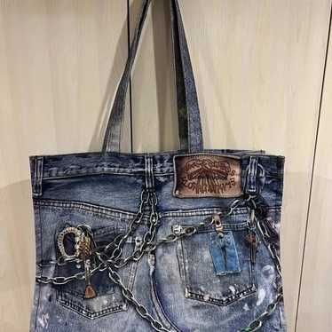 Acne Studios Denim Tote Bag Shoulder Bag