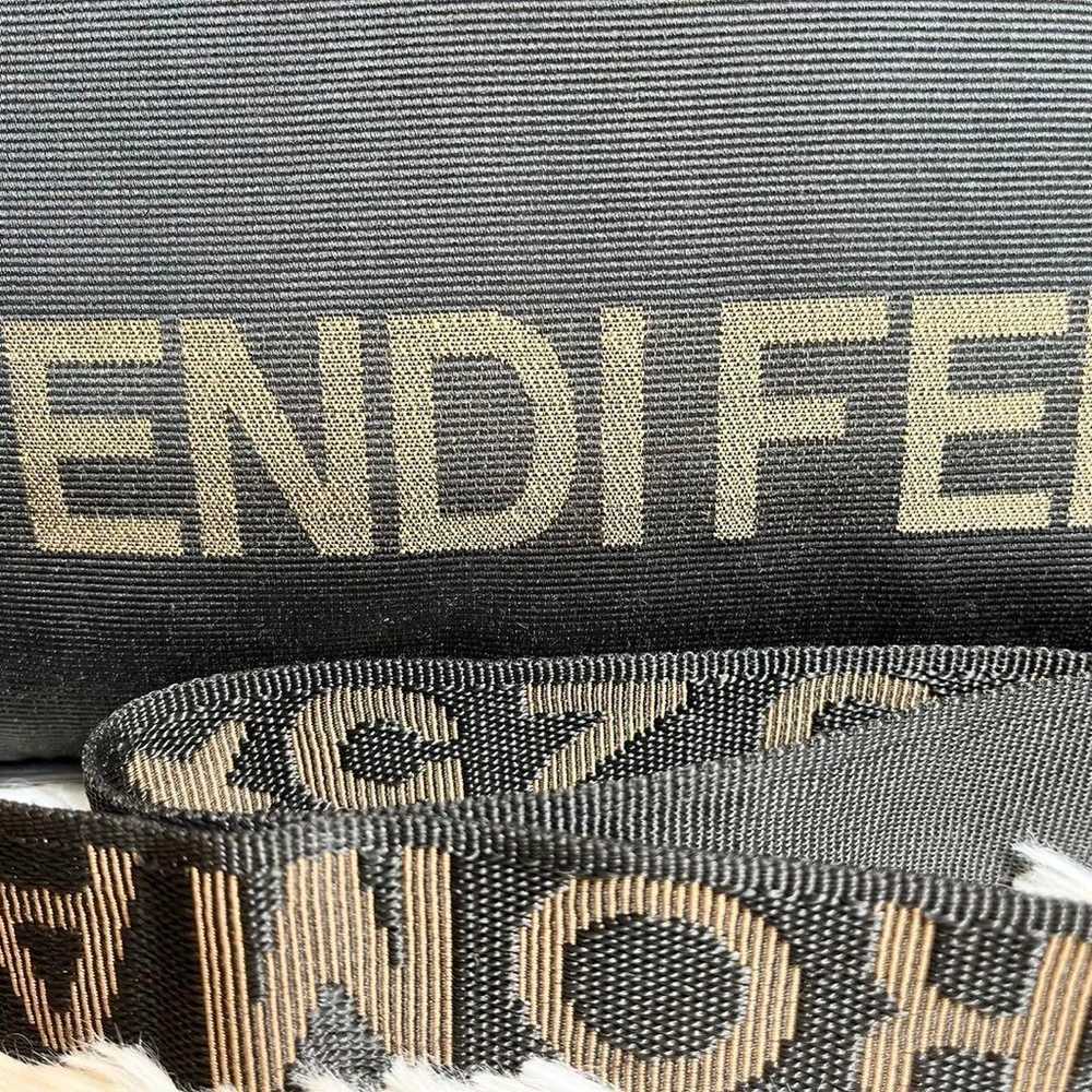 Rare FENDI Canvas 2-way Shoulder Bag Old - image 4