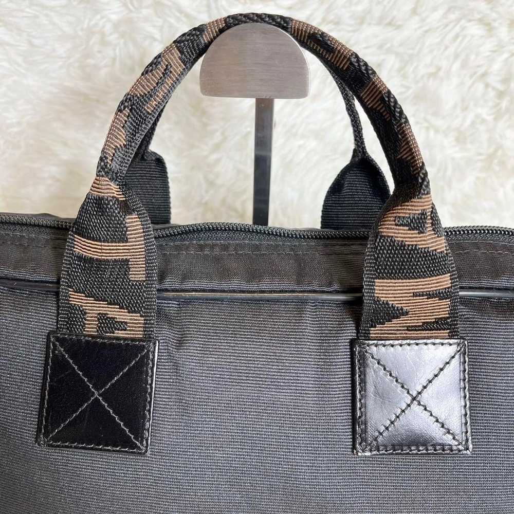 Rare FENDI Canvas 2-way Shoulder Bag Old - image 6