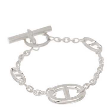 HERMES Sterling Silver Farandole Bracelet ST