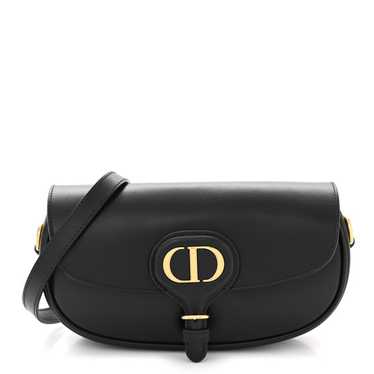 CHRISTIAN DIOR Box Calfskin East West Bobby Bag Bl