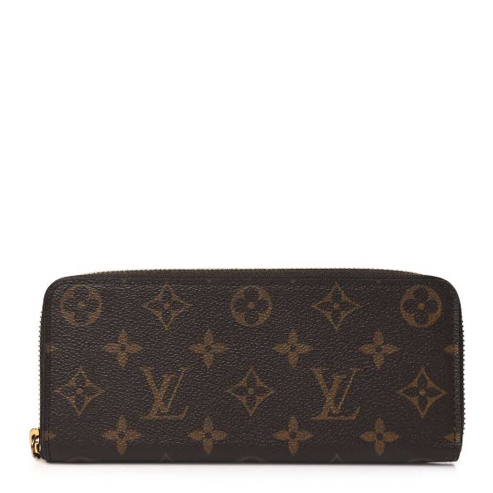 LOUIS VUITTON Monogram Clemence Wallet Fuchsia - image 1