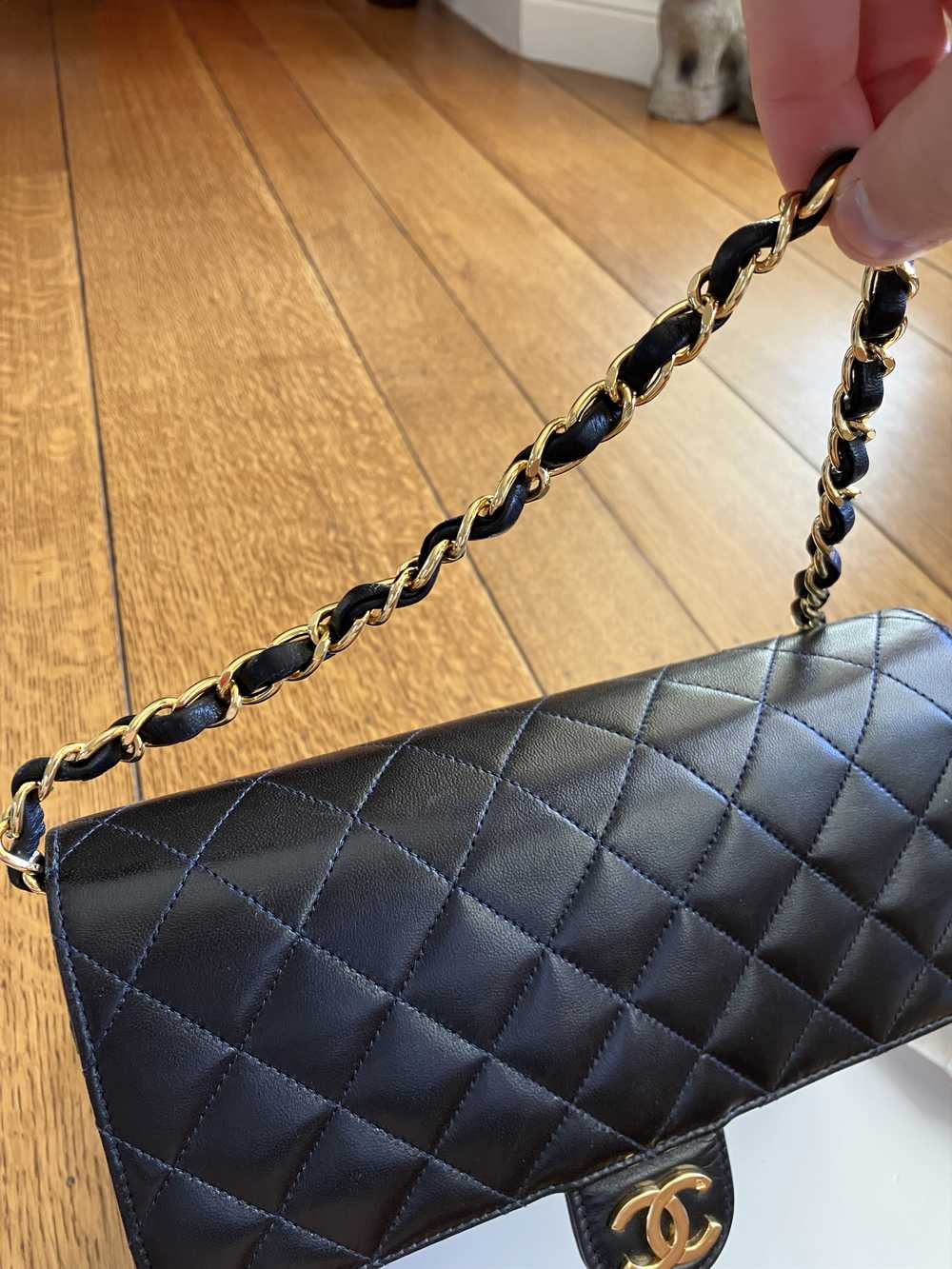 Chanel Late 1990s Small Classic Single Flap Bag - image 8