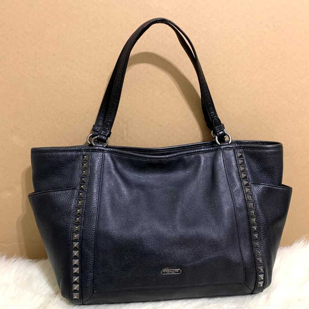 Coach Leather tote - image 5