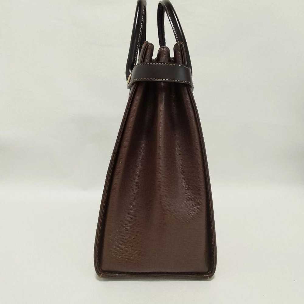 【Great condition】BURBERRY Nova Check Leather Tote… - image 3