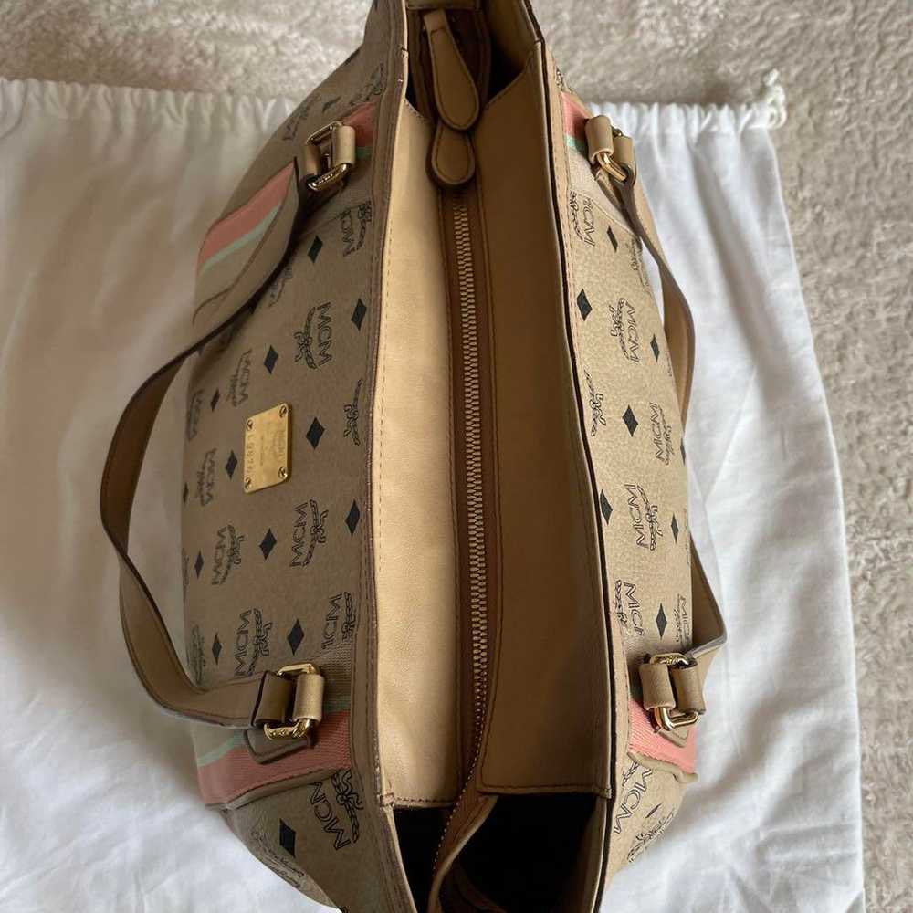 MCM Tote Bag with Shoulder Strap - image 7