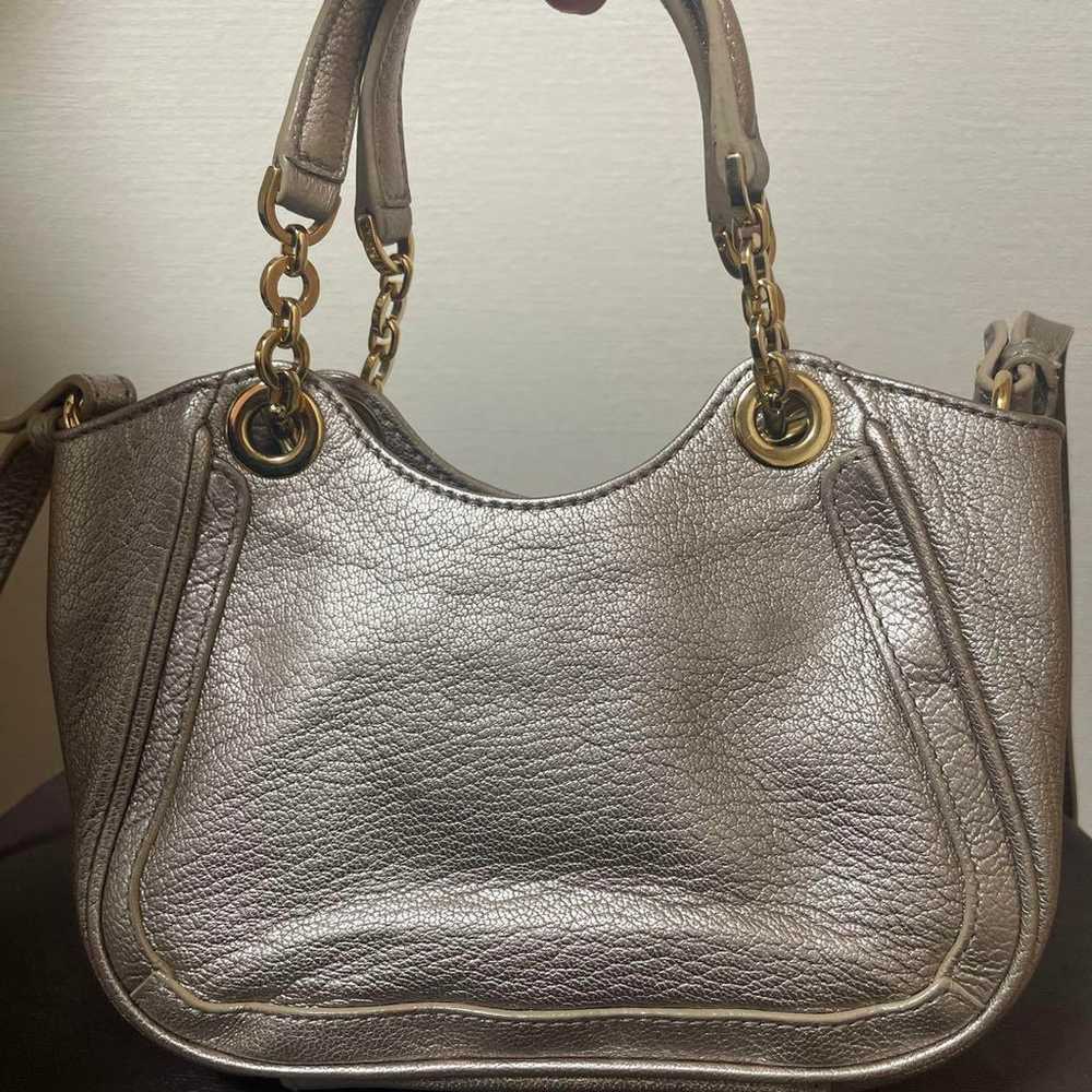 Ferragamo silver 2way bag - image 3