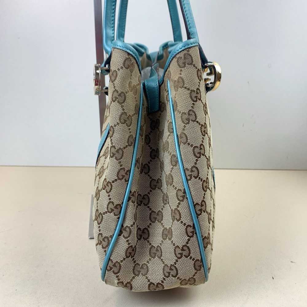 GUCCI Cloth Tote Shoulder Bag - image 6