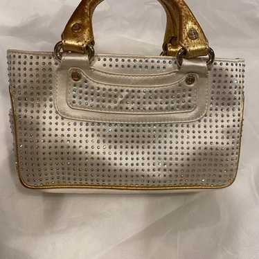 Céline Crystal-Embellished Satin Boogie Mini Bag - image 1