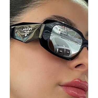 Prada NEW Prada PR17WS Sunglasses in Black Silver