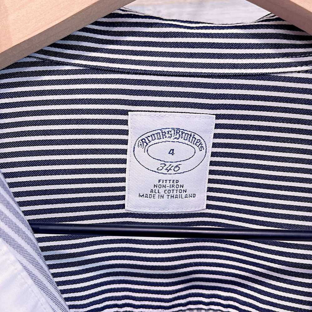 Brooks Brothers Brooks Brothers Striped Fitted Ca… - image 5