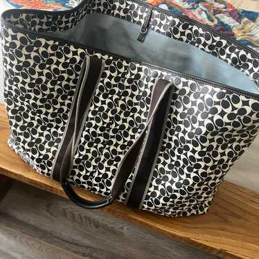 Coach tote large