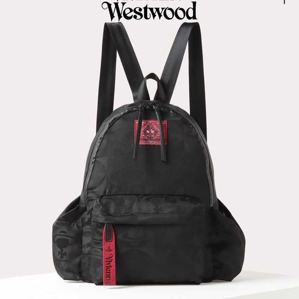 Vivienne Westwood Checkered Orb Backpack M - image 1