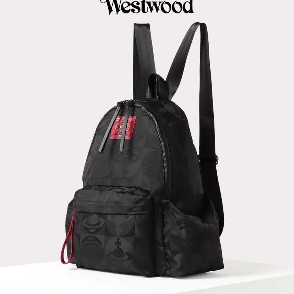 Vivienne Westwood Checkered Orb Backpack M - image 2