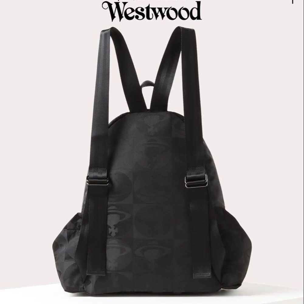 Vivienne Westwood Checkered Orb Backpack M - image 3