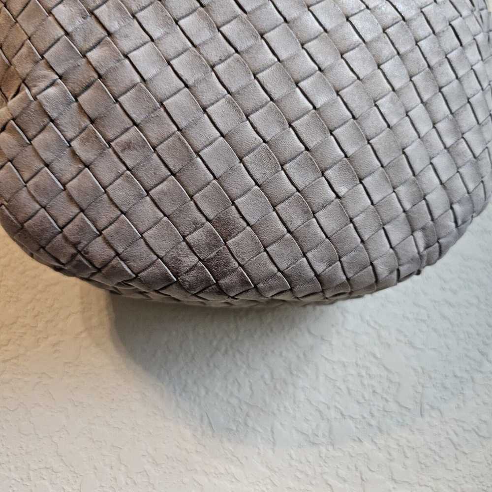 Vintage Bottega Veneta SMALL WOVEN LEATHER INTREC… - image 3