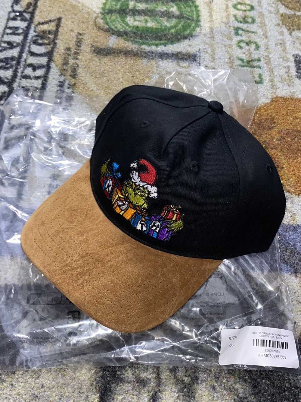 Kith Kith x The Grinch Suede Brim Aaron Cap - image 1