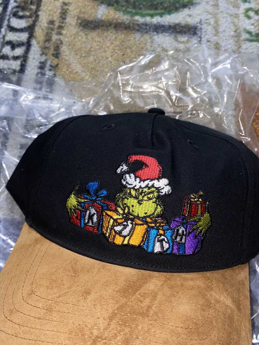 Kith Kith x The Grinch Suede Brim Aaron Cap - image 2