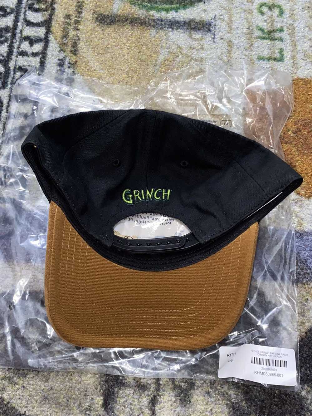 Kith Kith x The Grinch Suede Brim Aaron Cap - image 3